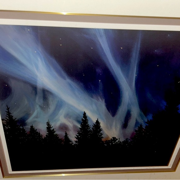 Northern Lights Photo With Frame - Picture 1 of 1